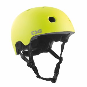 TSG Meta Helm Solid Color satin acid gelb S/M (54-57cm)