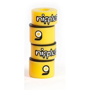 Orangatang Nipples Double Barrel Bushings 89a gelb hard