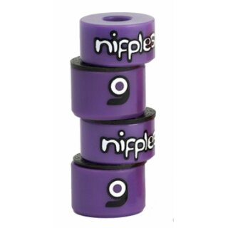 Orangatang Nipples Double Barrel Bushings 87a lila medium