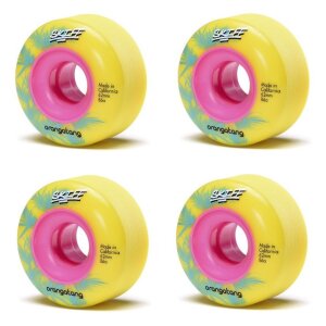 Orangatang Skiff Rollen 62mm 86a (4erSet) gelb