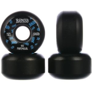 Bones 100s OG V5 Sidecut Skateboard Rollen 53mm 100a...
