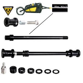 Topeak Steckachsen-Kit für Journey Trailer M12 x 1,5 TX KIT-P15