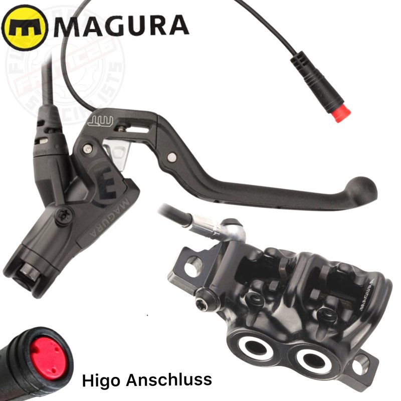Magura MT5 eStop Hydraulische Disc Bremse HIGO-Schliesse 3-Finger Alu