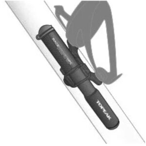 Topeak Luftpumpe RaceRocket HP All Black Schwarz