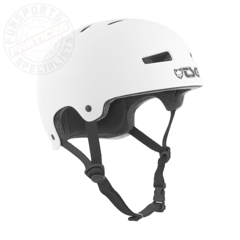 TSG Evolution Helm Solid Colors matt weiß L/XL (57-59cm)