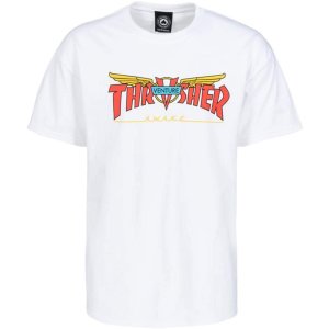 Thrasher T-Shirt Venture Collab weiß
