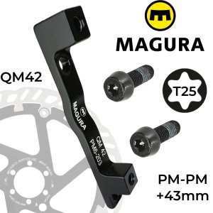 Magura Bremsscheiben Adapter QM42 PM 160-203 +43mm