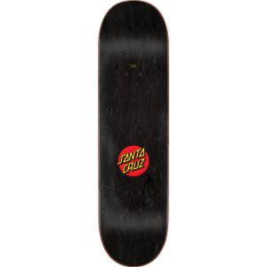 Santa Cruz Classic Dot Skateboard Deck 8,5 x 32,2 blau / rot