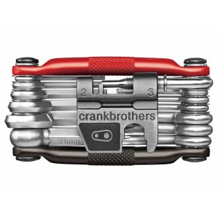 Crankbrothers Multi-19 Tool Rot/Schwarz
