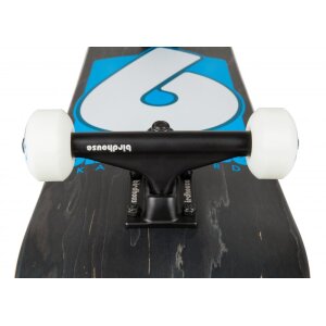 Birdhouse Skateboard Complete Stage 3 B Logo (31,5 x 8) schwarz/blau
