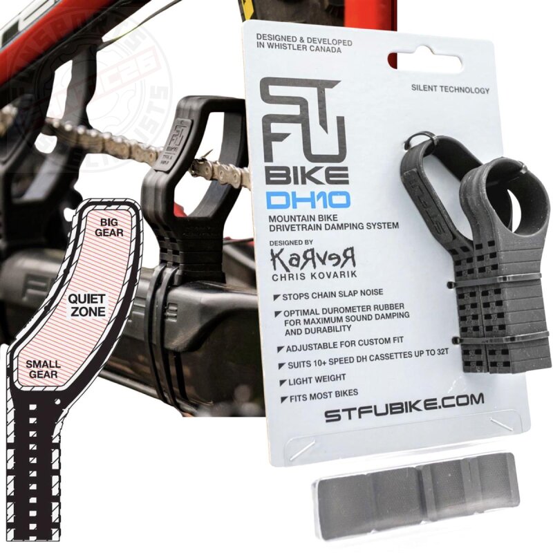 STFU Fahrrad MTB Kettenführung / Kettendämpfungssystem DH 10