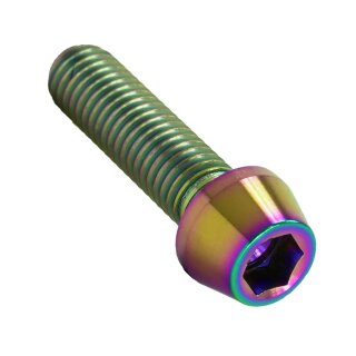 Titan M5x20 Schraube DIN 912 konisch Neochrom