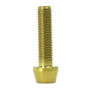Titan M8x30 Schraube DIN912 konisch gold
