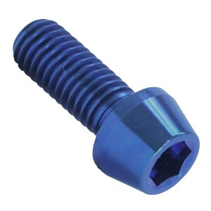 Titan M8x20 Schraube DIN912 konisch blau