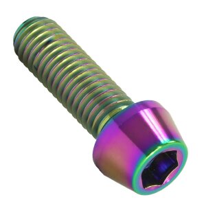 Titan M6x20 Schraube DIN912 konisch Neochrom