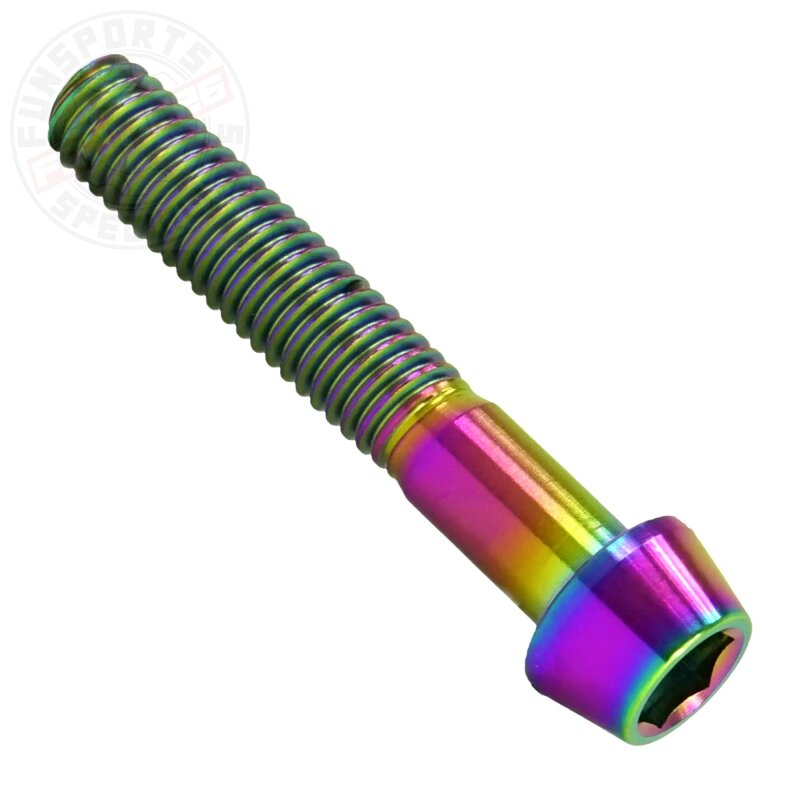 Titan M6x35 Schraube DIN912 konisch Neochrom