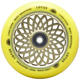 Root Industries Lotus Stunt-Scooter Rolle 110mm Radiant Gold/PU Gelb