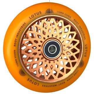 Root Industries Lotus Stunt-Scooter Rolle 110mm Radiant Orange/PU Orange