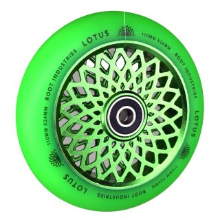 Root Industries Lotus Stunt-Scooter Rolle 110mm Radiant Grün/PU Grün