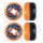 Santa-Cruz Slime Balls Rollen 54mm 97a (4erSet) vomit mini orange