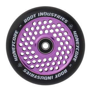 Root Industries Honeycore Stunt-Scooter Rolle 120mm Lila/PU Schwarz