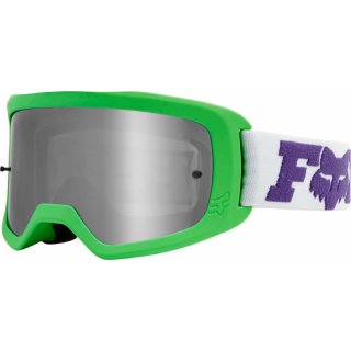 Fox Main LINC Motorrad MX MTB Fullface Goggle Spark grün