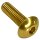 Alu M5x16 Linsenkopfschraube für Flaschenhalter Gold
