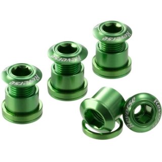 Reverse Kettenblattschrauben (4er Set) 7mm Grün