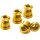 Reverse Kettenblattschrauben (4er Set) 7mm Gold
