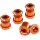 Reverse Kettenblattschrauben (4er Set) 7mm Orange