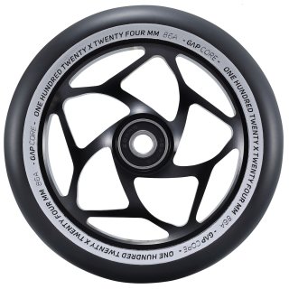 Blunt Gap Core Stunt-Scooter Wheel 120 mm schwarz/PU schwarz