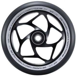 Blunt Gap Core Stunt-Scooter Wheel 120 mm schwarz/PU schwarz