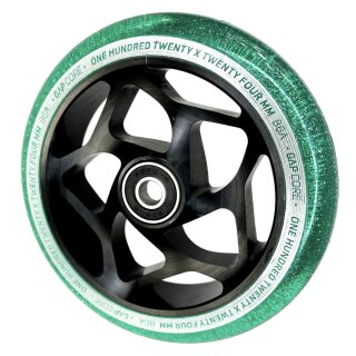 Blunt Gap Core Stunt-Scooter Wheel 120 mm schwarz/PU jade