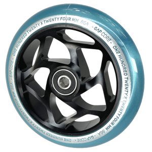 Blunt Gap Core Stunt-Scooter Wheel 120 mm schwarz/PU teal