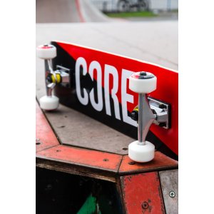 Core C2 Split Skateboard 7,75x31 Schwarz/Rot