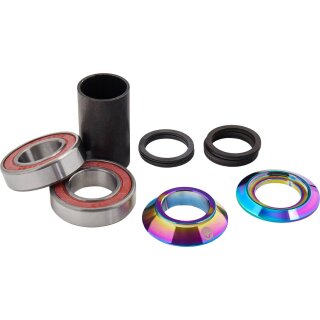 Saltplus Echo Mid Bottom Bracket BMX Dirt Tretlager 19mm Neochrom