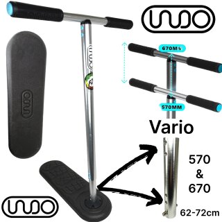 Indo Kickstarter Trampolin Stunt-Scooter Trick Trainer 570-670 H=62-72cm