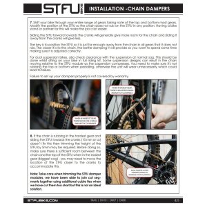 STFU Fahrrad MTB Kettenführung Kettendämpfungssystem DH 07