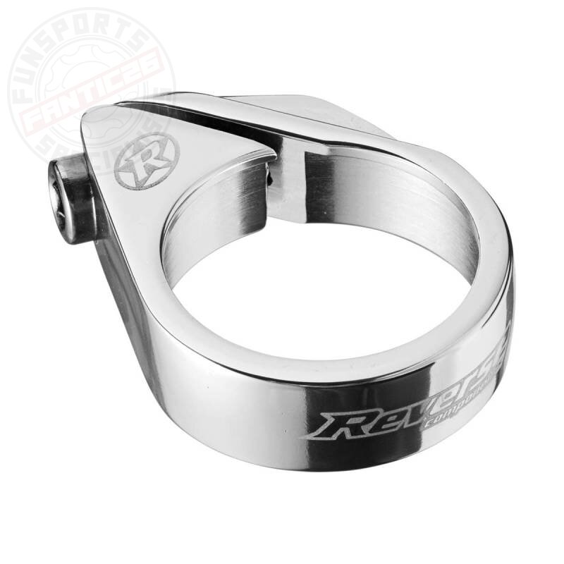 Reverse Alu Sattelstützen Bolt Klemme 34,9mm'' silber