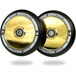 2 x Root Industries Air Stunt-Scooter Rolle 110mm Gold/PU...