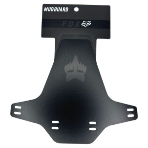 Fox Mud Guard Fahrrad Schutzblech Retro Logo Schwarz