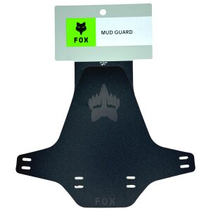 Fox Mud Guard Fahrrad Schutzblech Retro Logo Schwarz