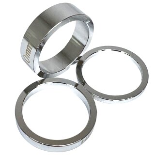 Blunt Headset Spacer Set 1-1/8" 3,5,10mm chrome