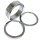 Blunt Headset Spacer Set 1-1/8" 3,5,10mm chrome