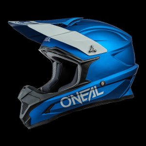 ONeal 1Series Motorradhelm solid blau M (57/58cm)