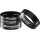 Reverse Alu Vorbau / SCS Spacer Set 1 1/8 2x 5mm 2x 10mm schwarz