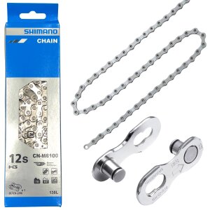 Shimano Fahrrad Kette CN-M6100 Quick Link  12-fach 138...
