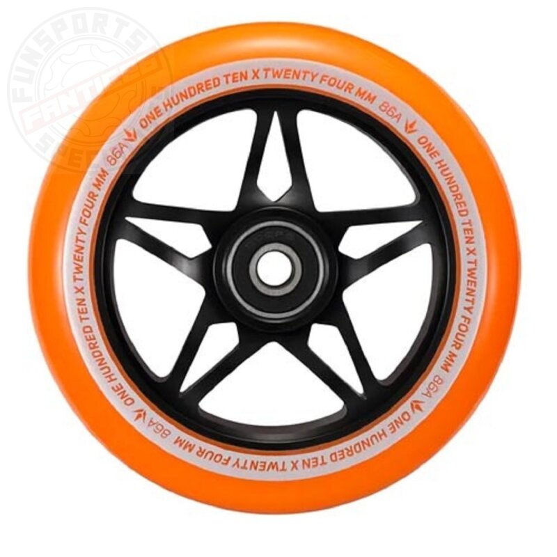 Blunt Stunt-Scooter Rolle One S3 110mm Schwarz/PU Orange