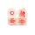 Shark Wheels DNA Longboard Rollen 72mm/78a (4er Set) ghost pink