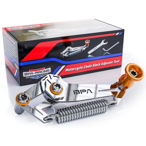 BPA-Racing Motorrad Ketten-Spiel Einstell-Werkzeug Orange